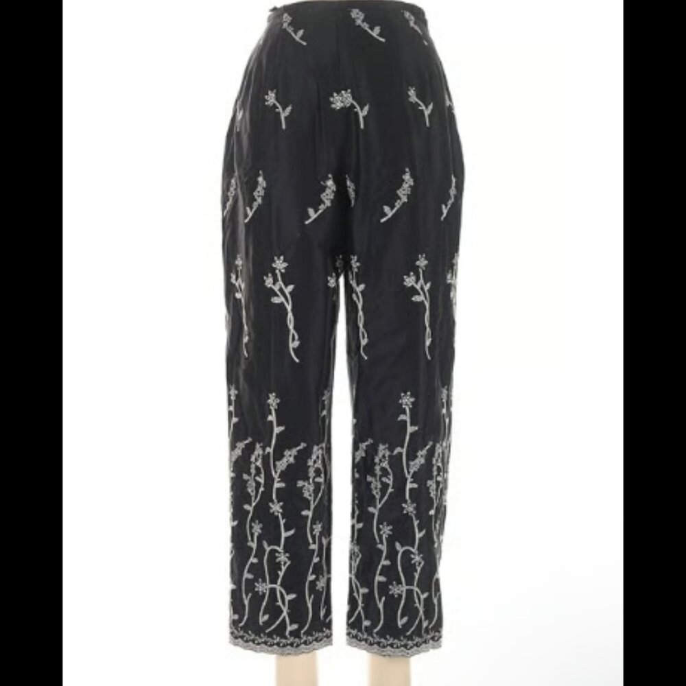 100% Cotton Embroidery Pants